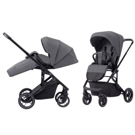 Carucior troller reversibil (max. 22 Kg) Carrello ALFA 2023 2 in 1 Graphite Grey - imagine 12
